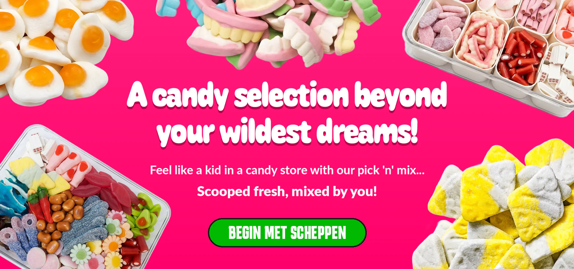 Het allerlekkerste snoepgoed van Candywrap